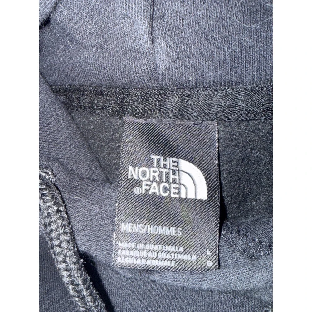 The North Face Mens Half Dome Pullover Hoodie Black White Logo Large NF0A4M4B